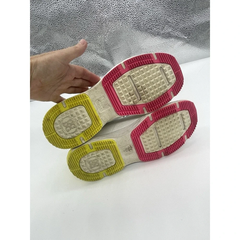 G/FORE MG4 Color Block Golf Shoes Men GMF000017 SNO WHITE/YELLOW Sz 10